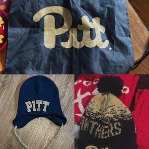 PITT Hats and Drawstring bag